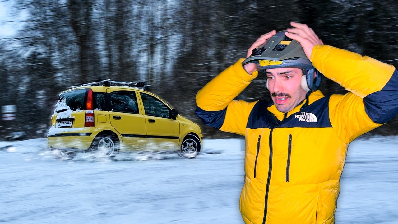 Зимнее ралли на Fiat Panda