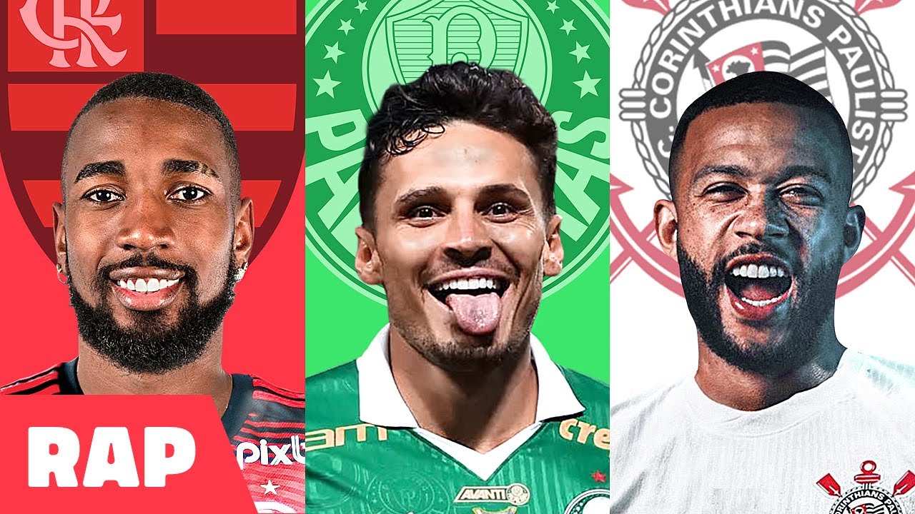 ♫ RIMANDO OS 10 TIMES COM MAIS T&Iacute;TULOS NACIONAIS