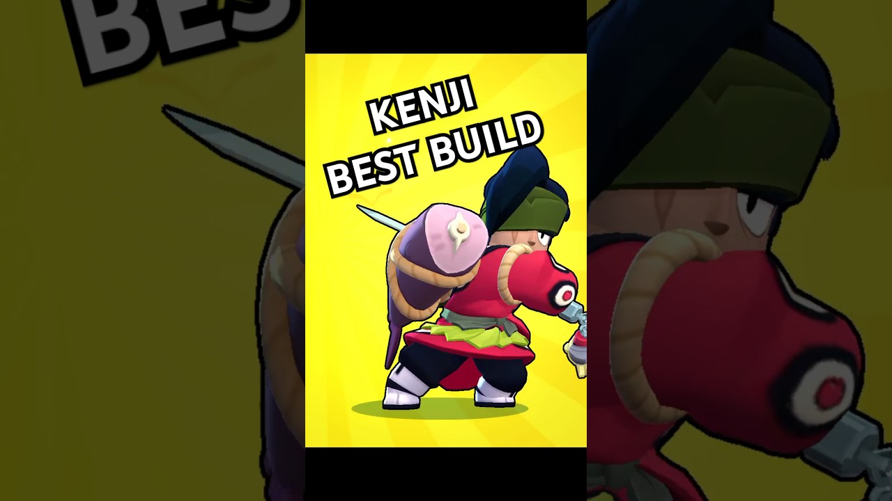 Kenji Best Build 🔥 #brawlstars #shorts #brawlstars #gaming #supercell #cool #op #meta #shortsviral