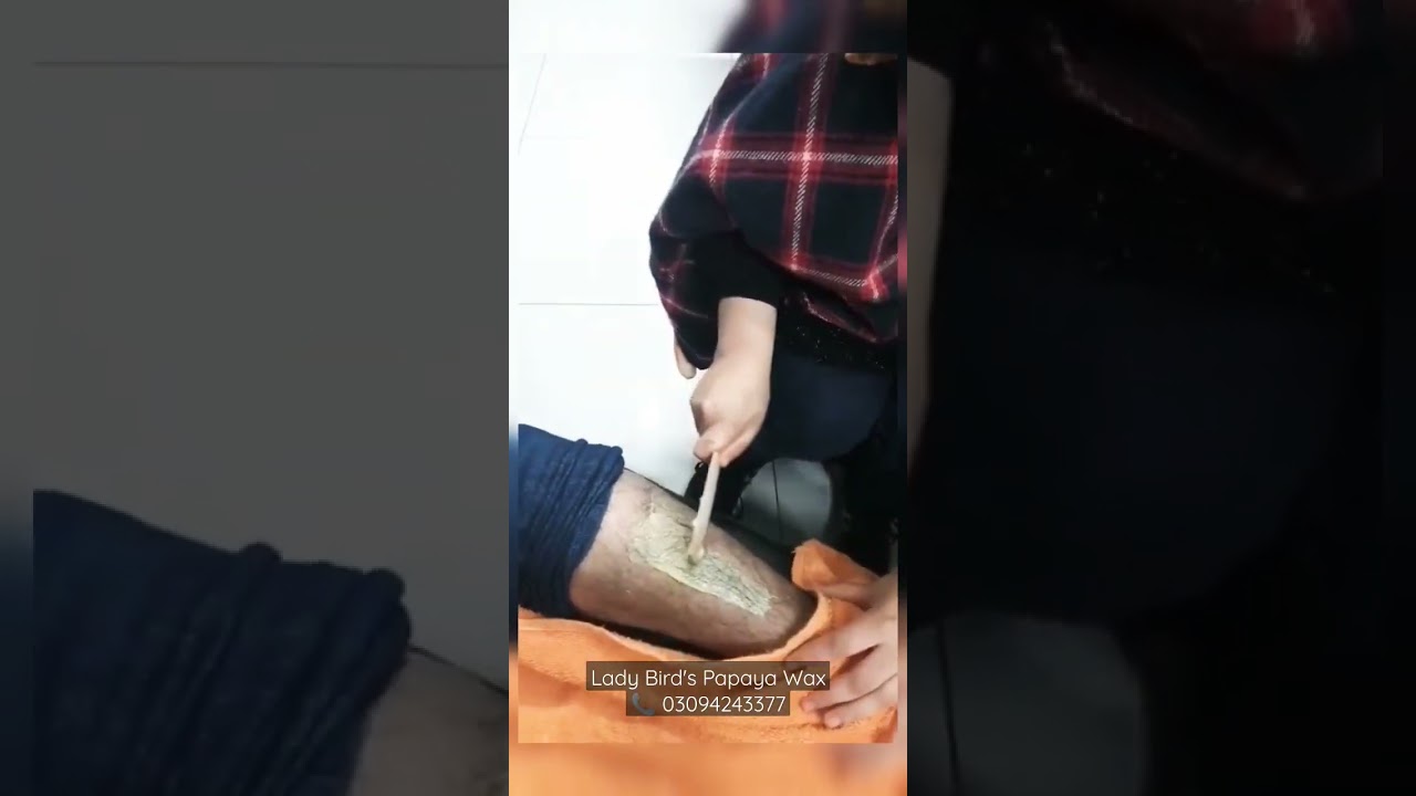 Say Goodbye to Hair with Papaya Wax - #PapayaWax #HairRemoval #DIYBeauty #beautycorner #shorts