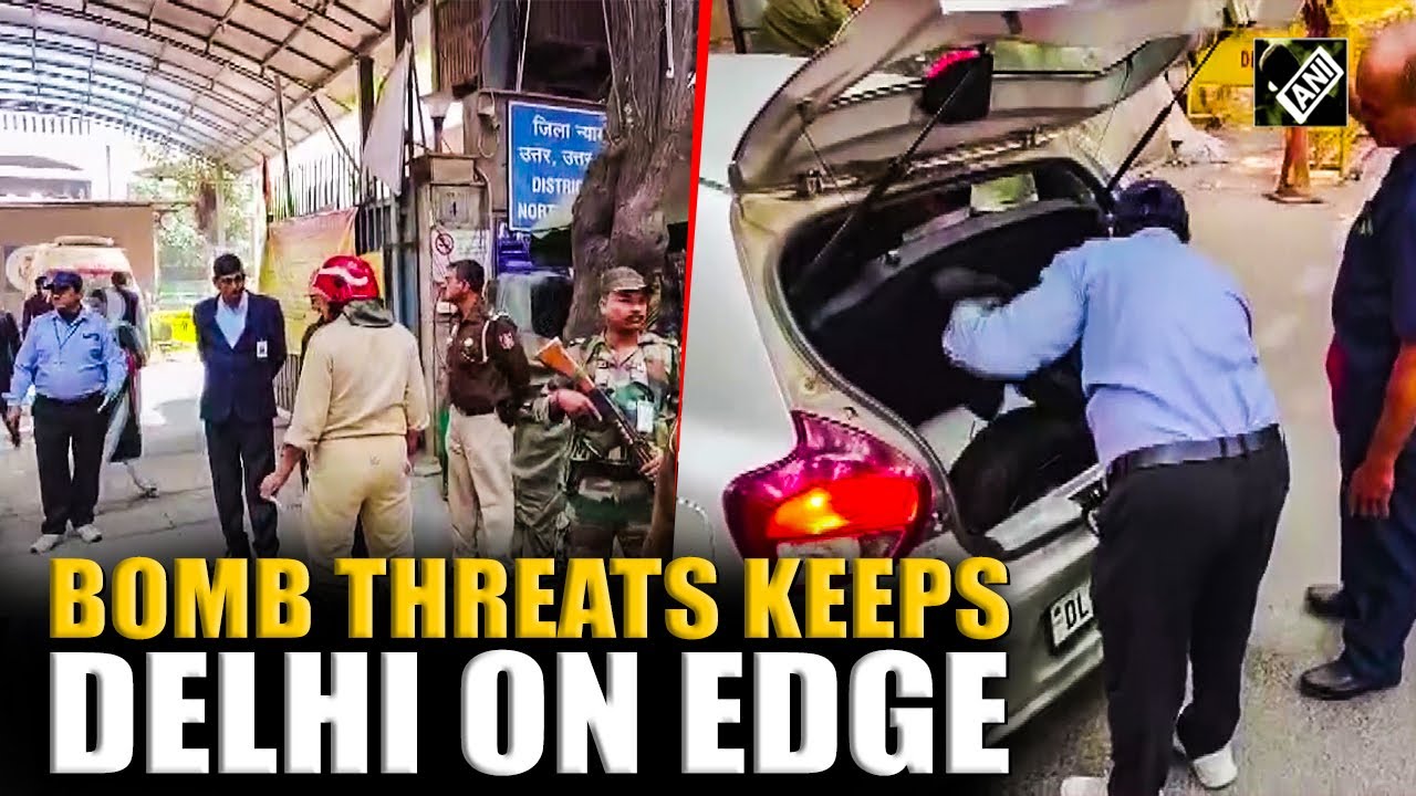 Delhi court complexes hit by bomb threats, prompting swift evacuation & security search operations
