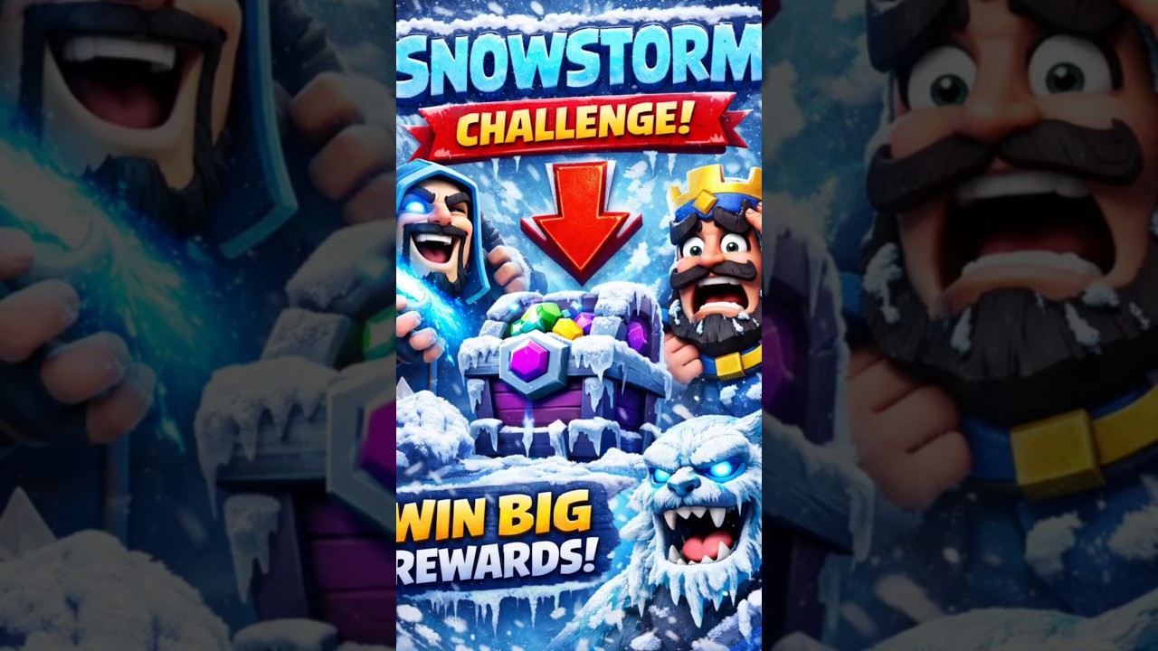 🏆 UNSTOPPABLE IN THE SNOWSTORM CHALLENGE! Clash Royale 