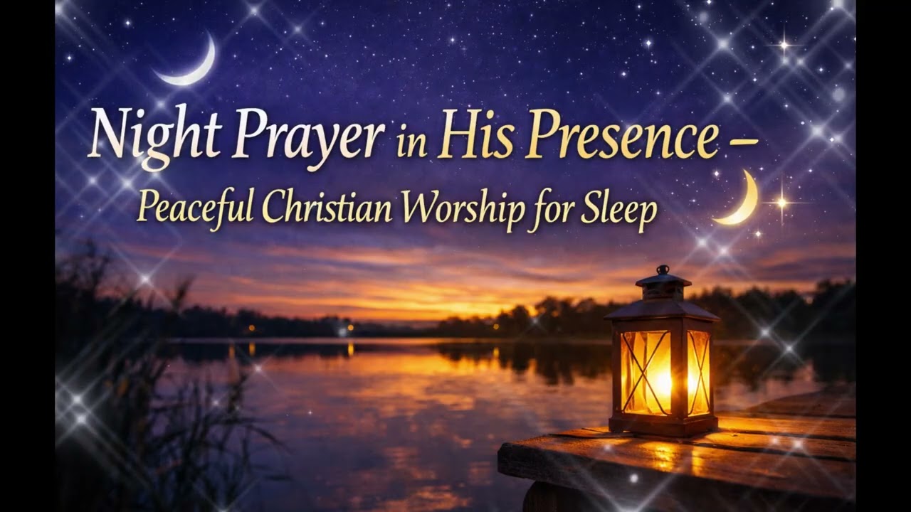 Night Prayer in His Presence – Peaceful Christian Worship for Sleep 🌙✨