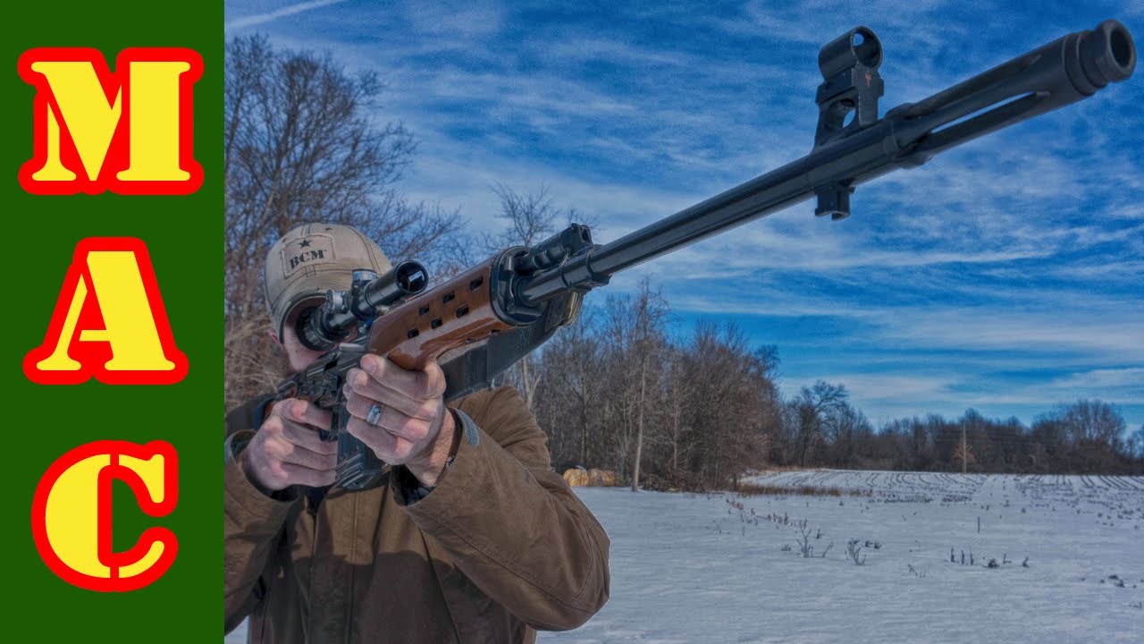 Shooting the NDM-86 SVD Dragunov