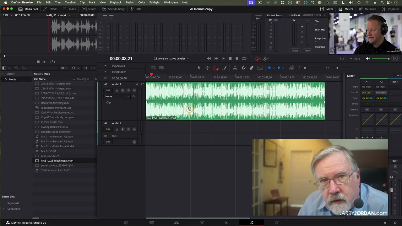 Background Noise Can Be Improved - DaVinci Resolve