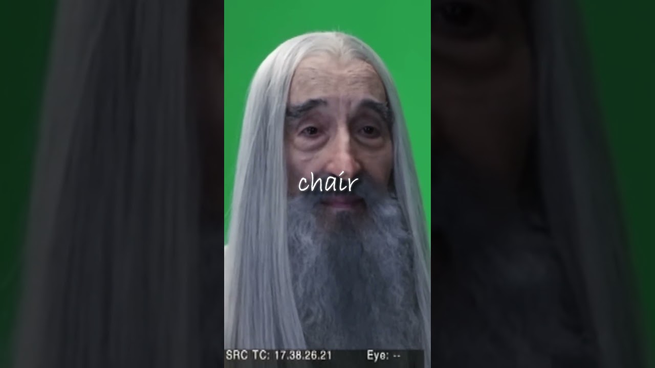 Christopher Lee met JRR Tolkien... #shorts #christopherlee #peterjackson #lotr #jrrtolkien