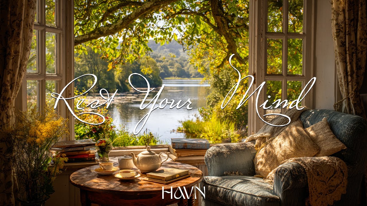 Cozy Morning Jazz Cabin for Positive Energy | Gentle Lakeside Jazz Background Music for Work