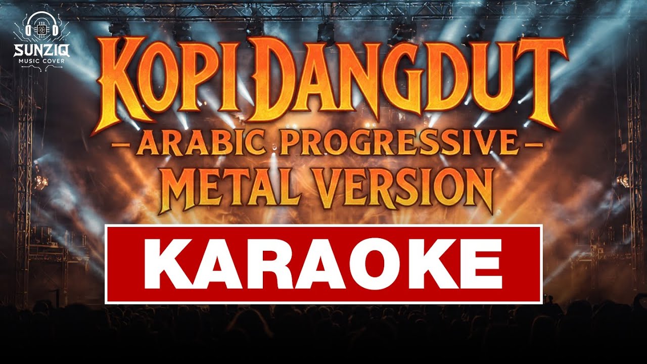 KARAOKE - KOPI DANGDUT - FAHMI SHAHAB (Arabic Progressive Metal Epic Version) by #sunziq