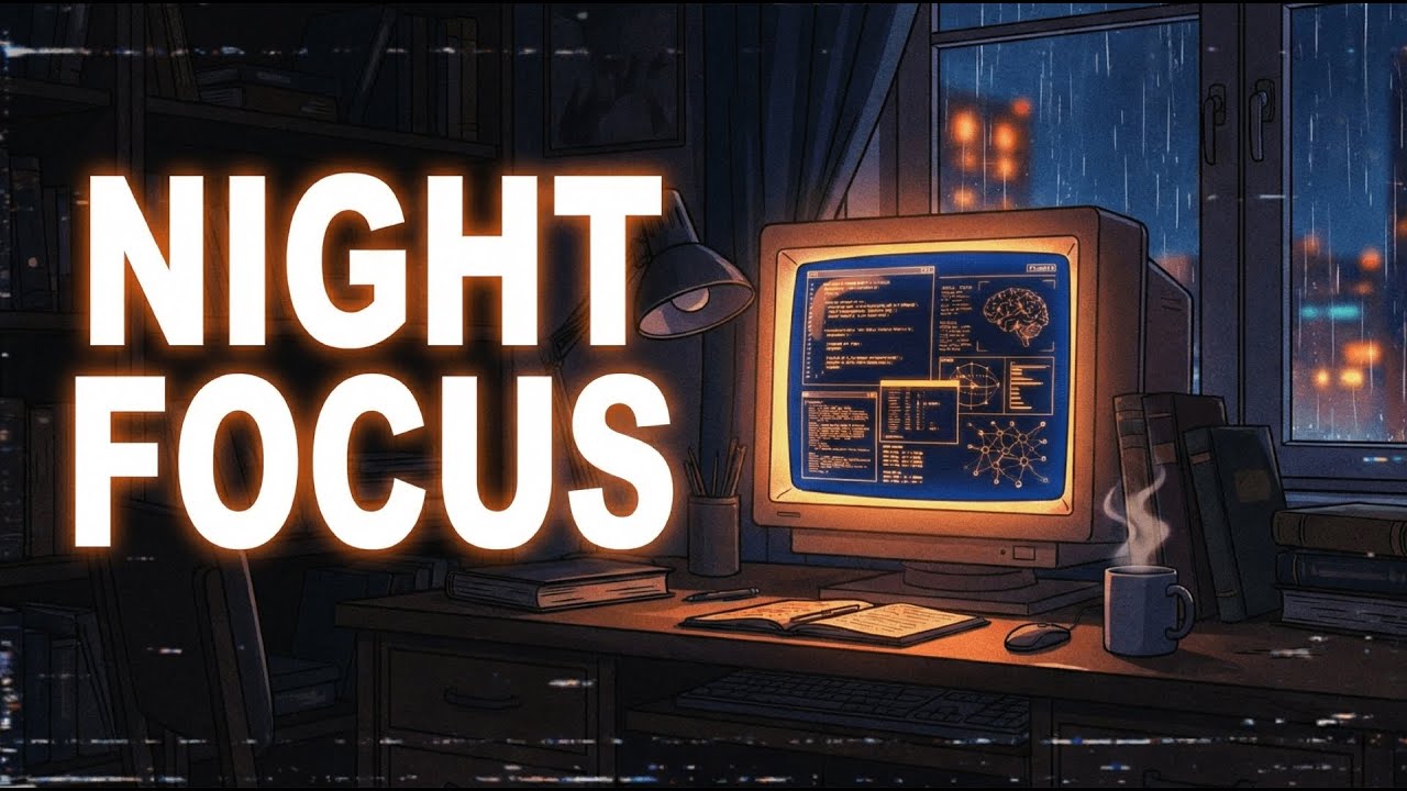 Night Coding Lofi 🌌 Beats to Focus, Code & Deep Work
