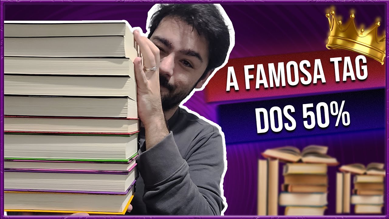 TUDO QUE LI ESSE ANO 📚 | TAG DE 50% E UM DESABAFO 😔