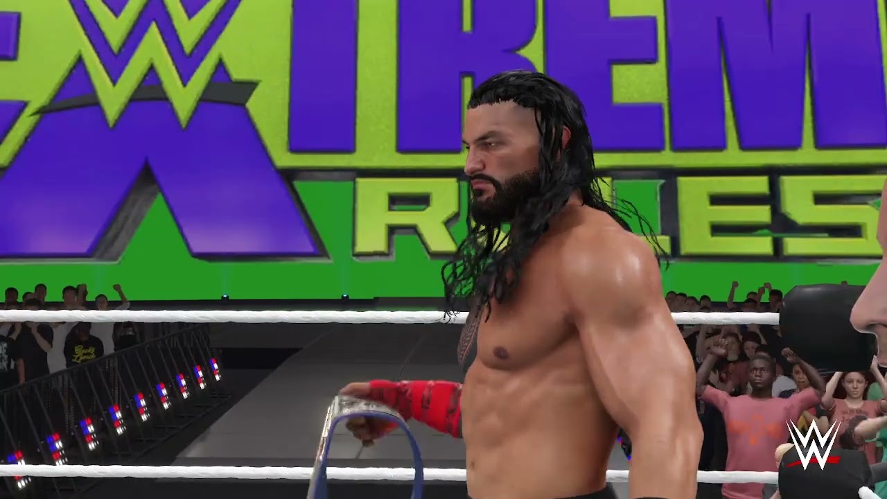 wwe 2k25 roman reigns vs demon finn balor