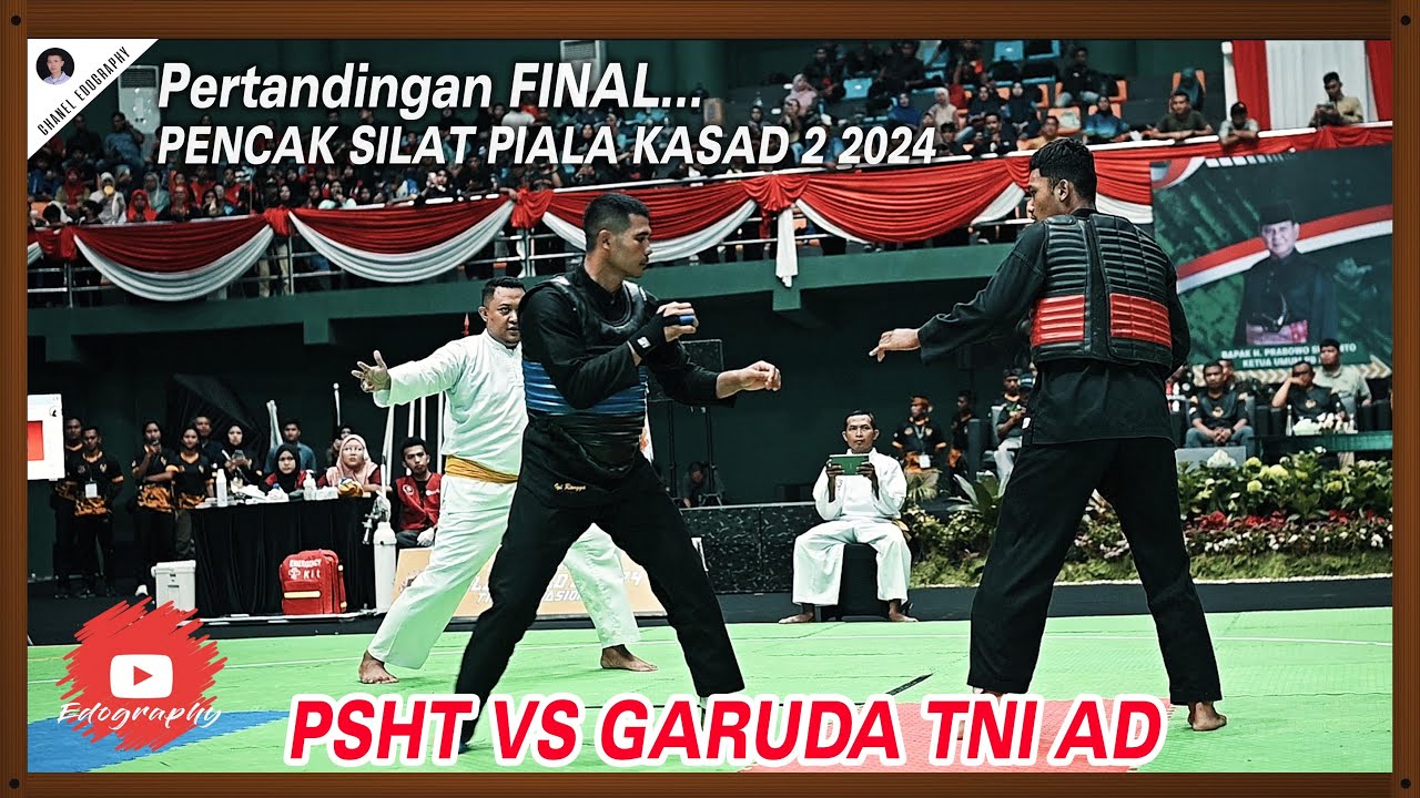 SERU.!!  PSHT VS GARUDA TNI AD ( Final Pencak Silat Piala KASAD 2024 )