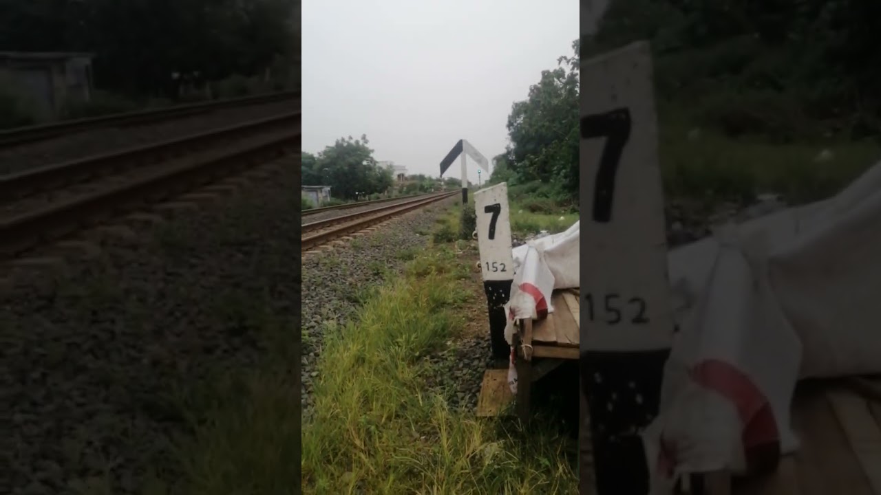 Pintu kereta api sukamelang sepur kroya Indramayu Barat 