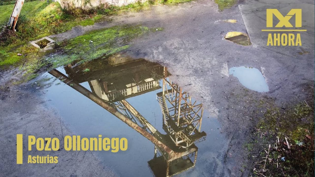 POZO OLLONIEGO (SAN FRECHOSO - OVIEDO - ASTURIAS) A VISTA DE DRON