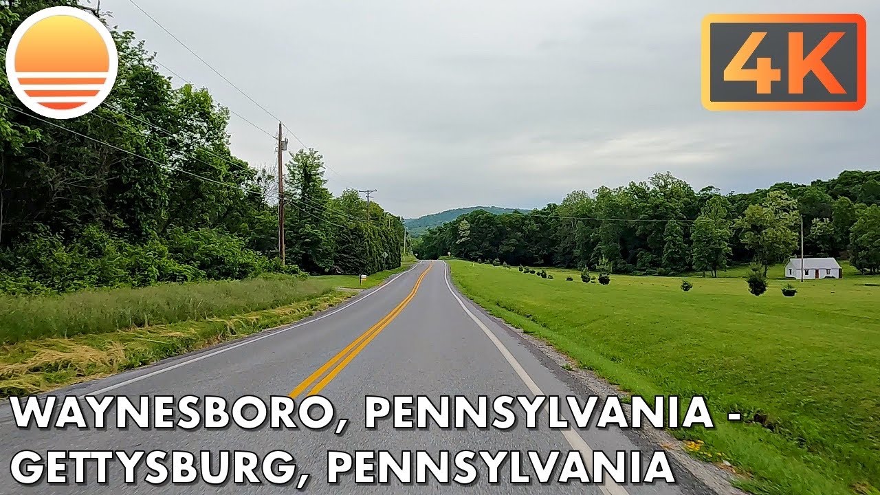 Waynesboro, Pennsylvania - Gettysburg, Pennsylvania! Drive with me!