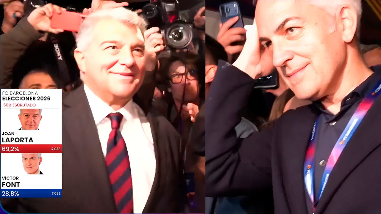 OH MON DIEU ! 😱 REGARDEZ CE QUI S’EST PASSÉ QUAND LAPORTA A RENCONTRÉ FONT APRÈS LES ÉLECTIONS