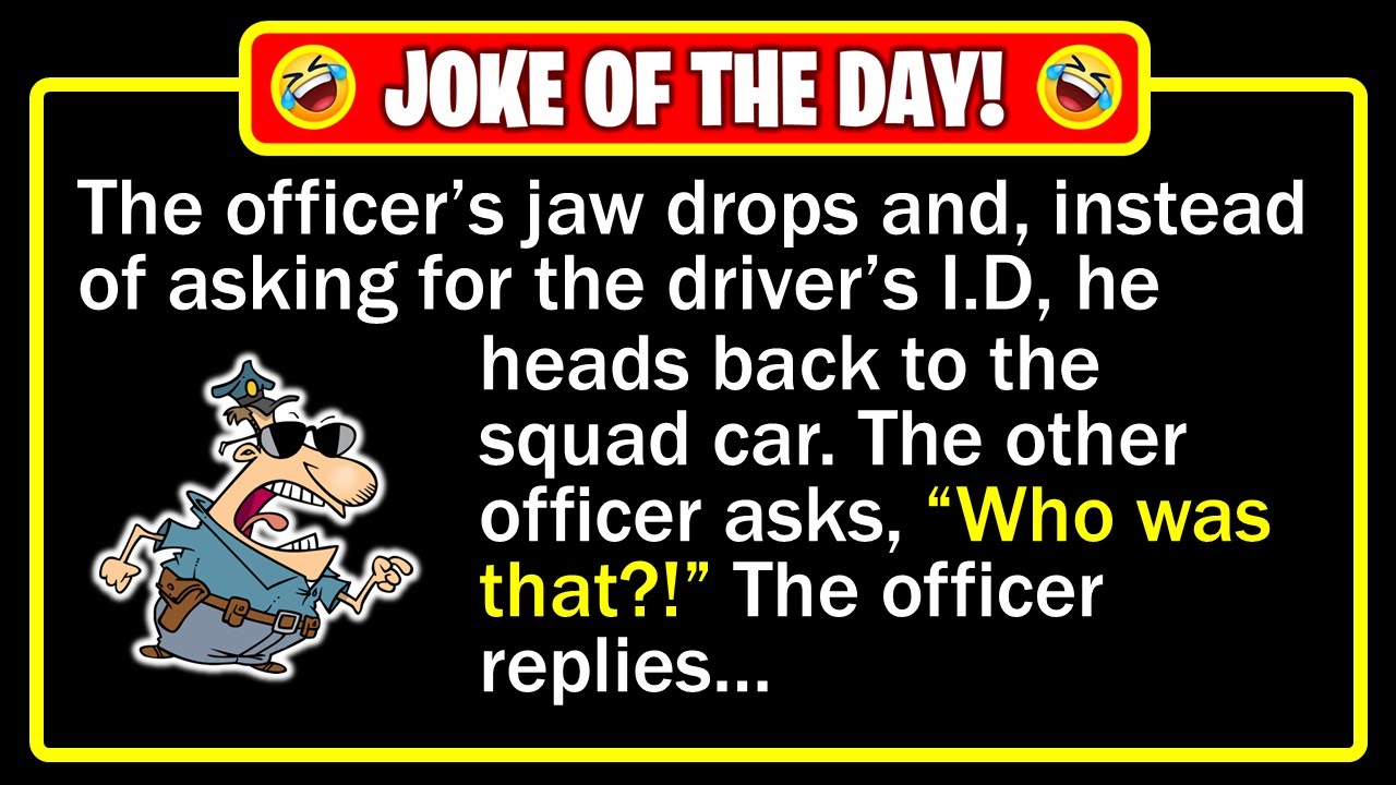 🤣 BEST JOKE OF THE DAY! - One limo, one cop, one shocking surprise... | Funny Dad Jokes