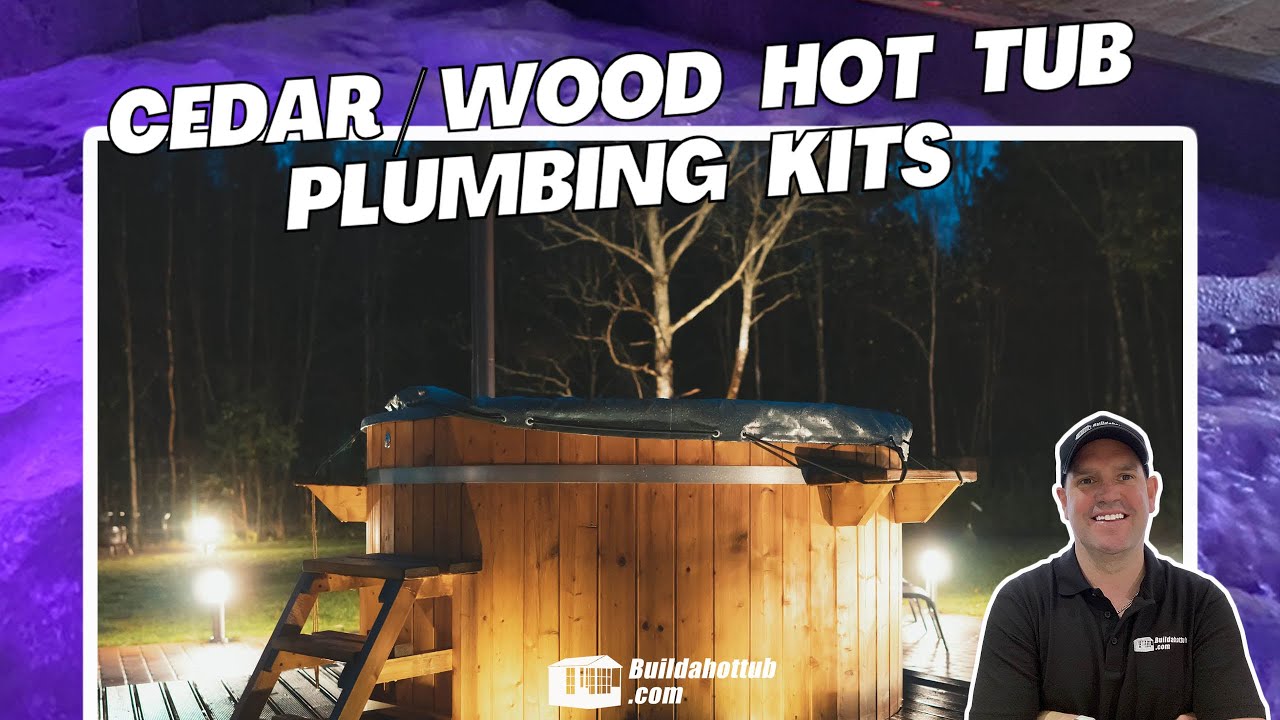 Cedar or Wood Hot Tub Plumbing Kit