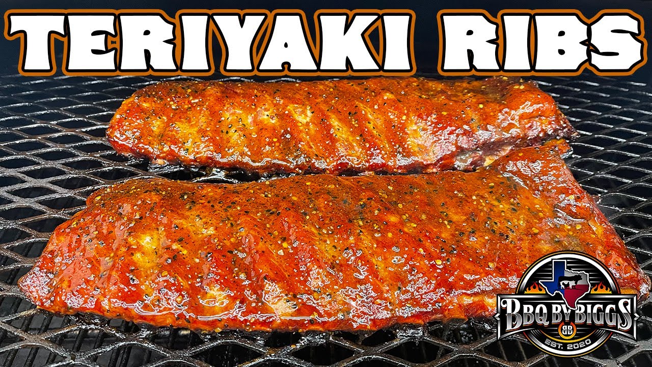 Smoked Teriyaki Ribs - St. Louis Style Ribs Teriyaki Style - Unwrapped