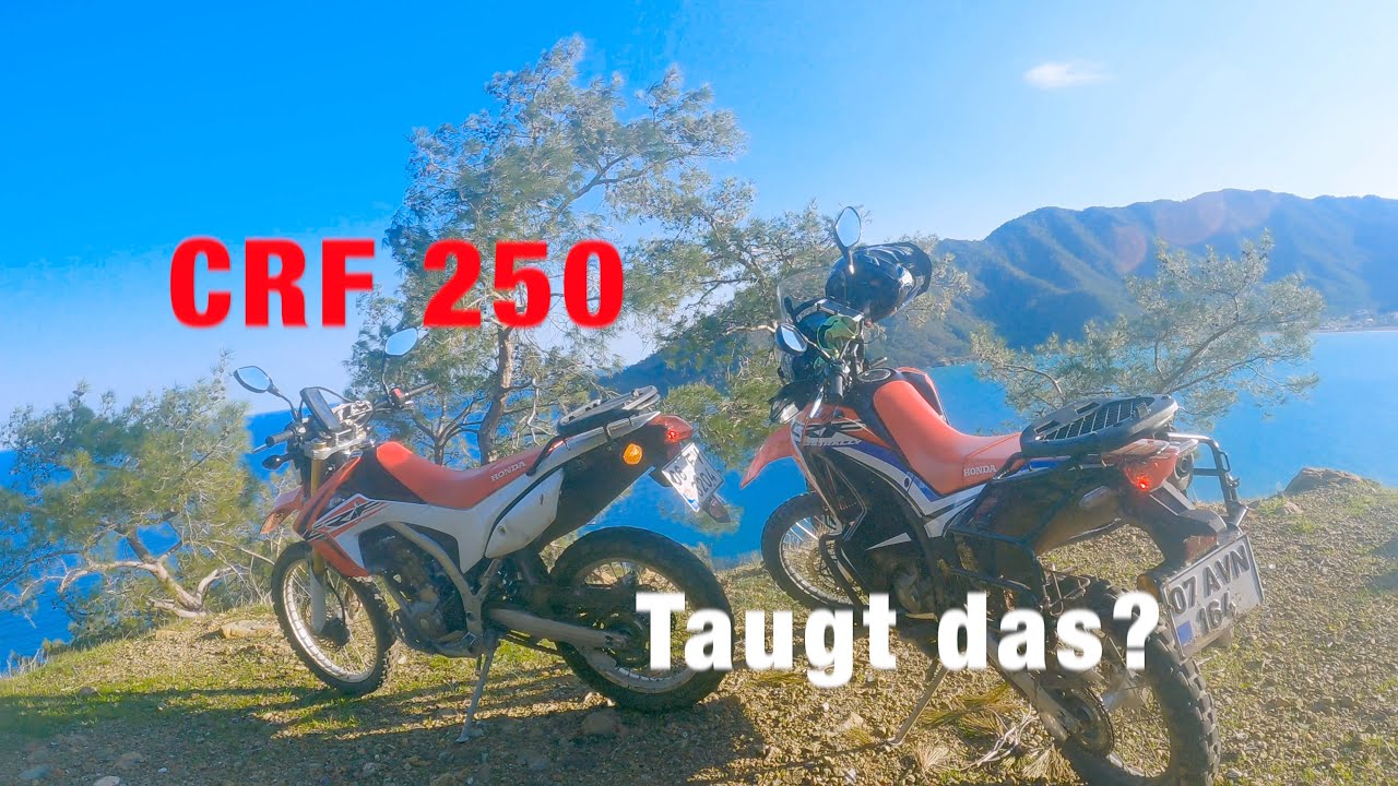 Endurowandern Antalya Teil 0: Review Honda CRF 250 L / Rally