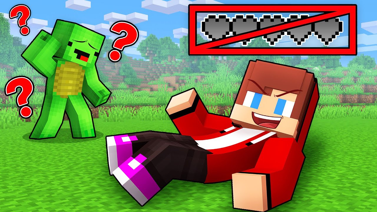 JJ Has NO HEARTS and Troll Mikey in Minecraft (Maizen)