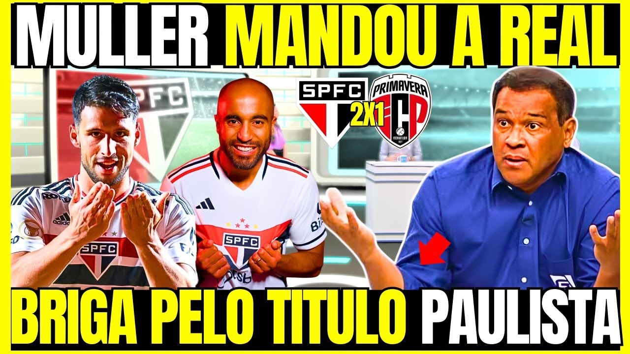 🚨OLHA O QUE O MULLER DISSE DO SÃO PAULO APÓS A VITÓRIA NO PAULISTA! ULTIMAS NOTÍCIAS DO SÃO PAULO FC