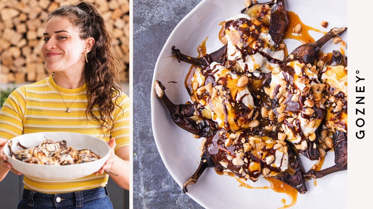 Bananas with Chocolate & Caramel | Guest Chef: Ixta Belfrage | Roccbox Recipes | Gozney