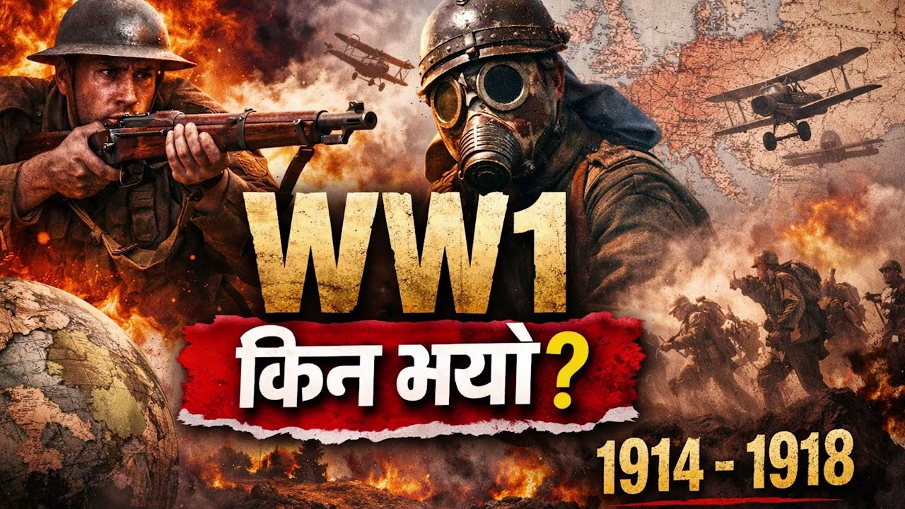 First World War Explained | कारण, घटनाक्रम र परिणाम (Nepali)
