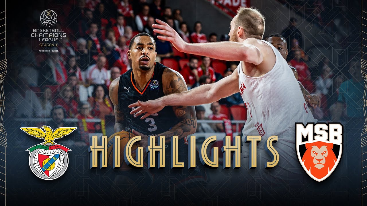 SL Benfica v Le Mans Sarthe Basket | Highlights | #BasketballCL 2025-26