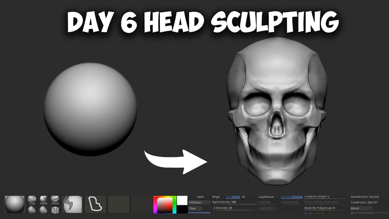 DAY 6 HEAD SCULPTING | 2026