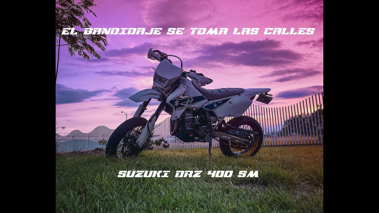 El bandidaje llego! Suzuki DRZ400SM Review de la legendaria moto