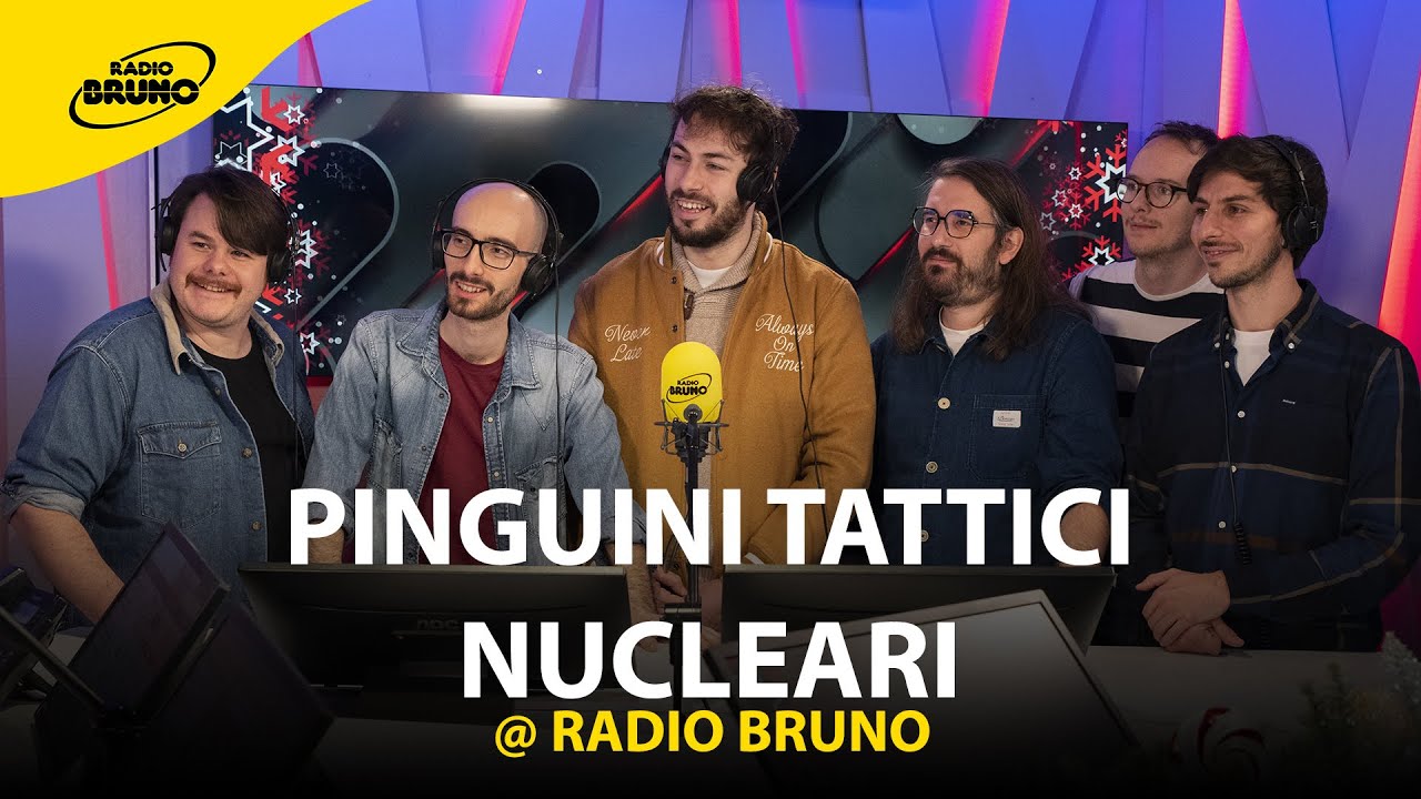 Pinguini Tattici Nucleari a Radio Bruno