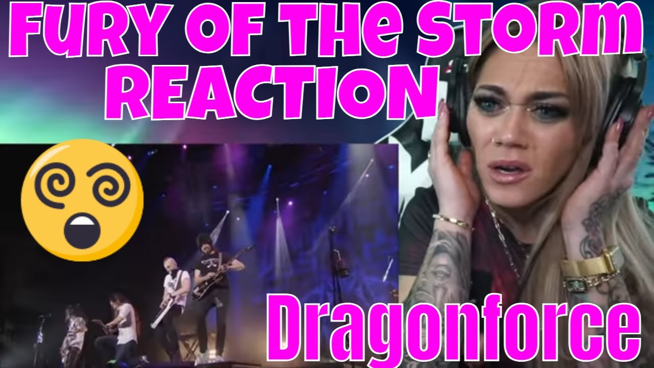 Dragonforce FURY OF THE STORM REACTION | JUST JEN REACTS FIRST TIME TO FURY OF THE STORM