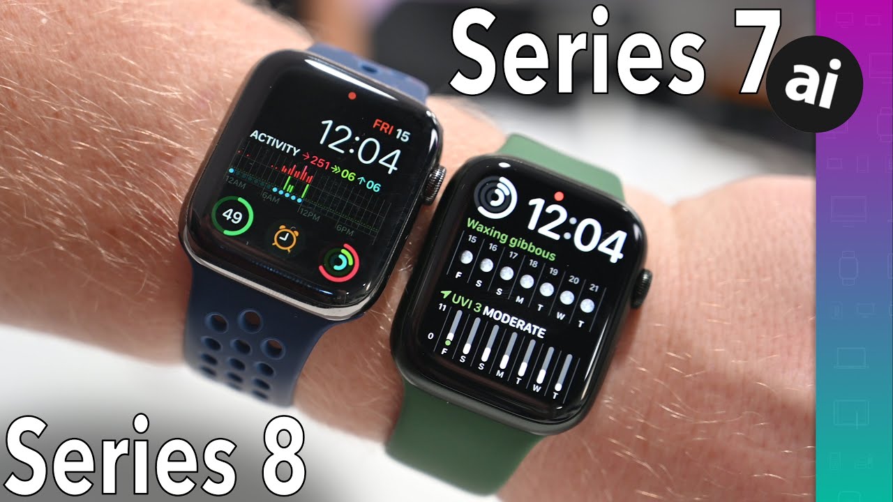 Apple Watch Series 8 VS Series 7! What's the Difference?!