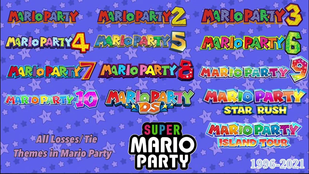 All Losses/Tie Themes in Mario Party