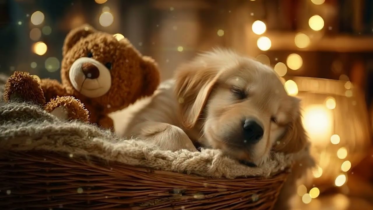 Calming Night Sounds for Dogs 🐶 Anti-Anxiety Sleep Music for Deep and Peaceful Rest