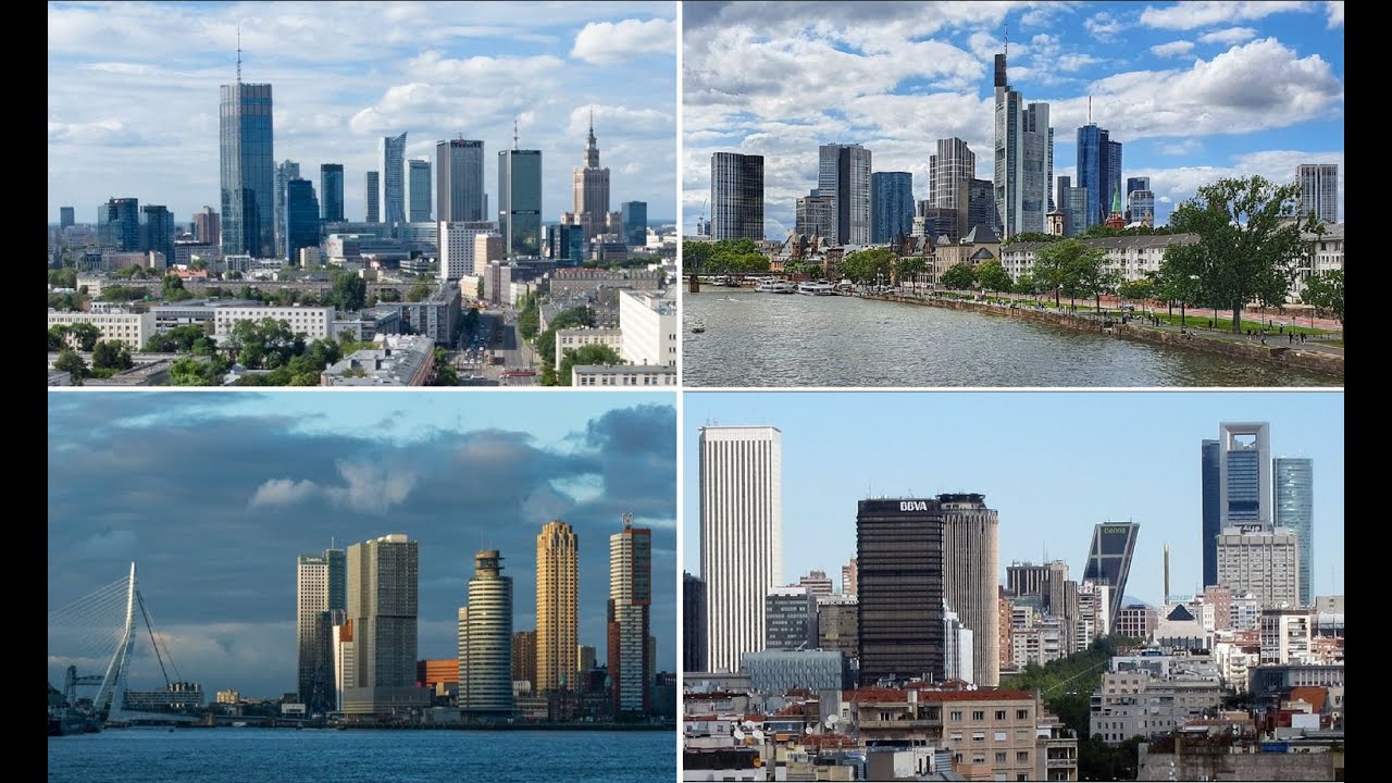 Tallest Buildings over 200m within the European Union 2024