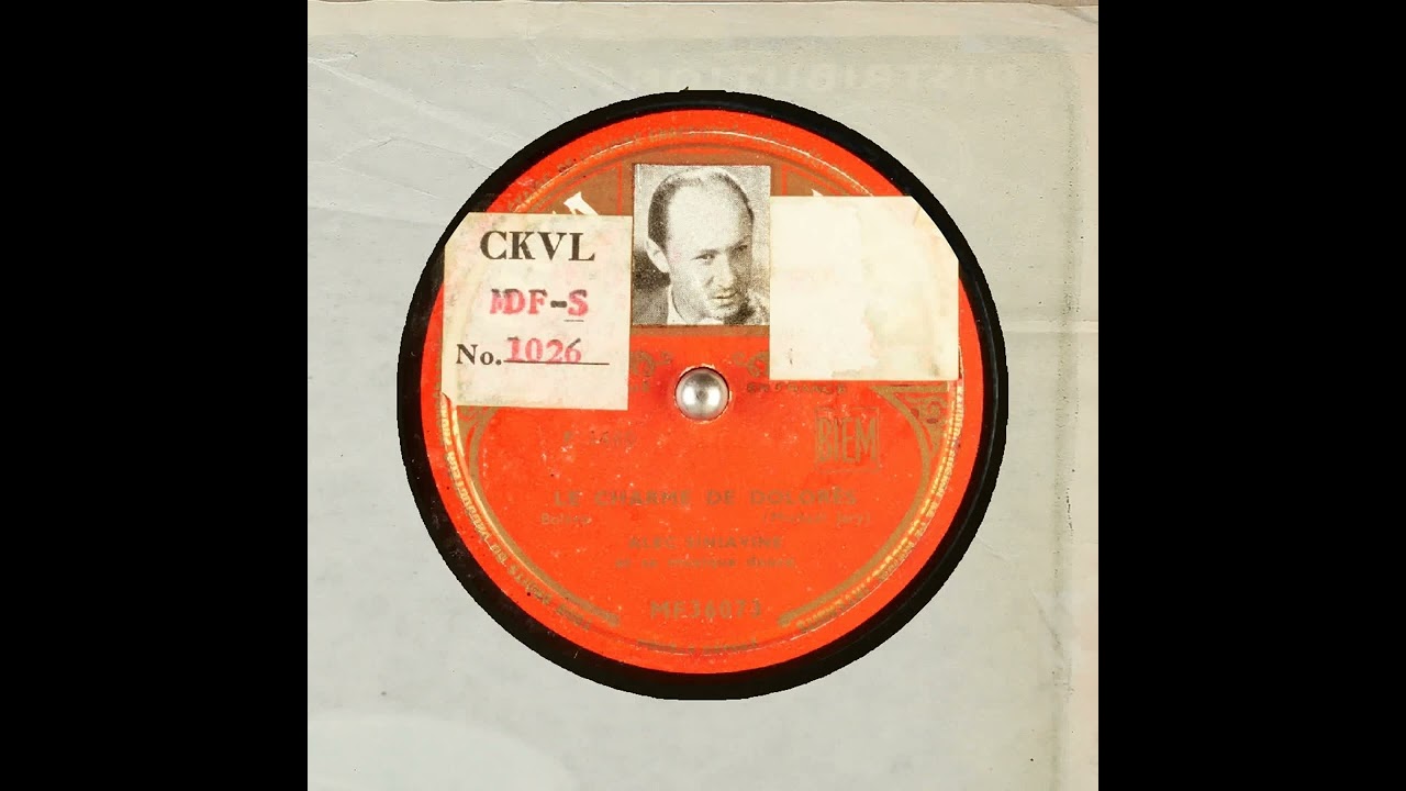 LE CHARME DE DOLOR&Egrave;S   ALEC SINIAVINE et sa musique douce