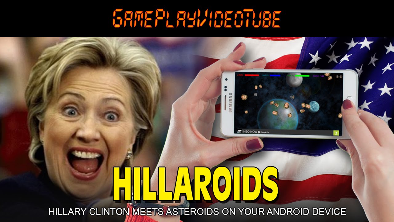 Hillary Clinton - Hillaroids - Android Gameplay