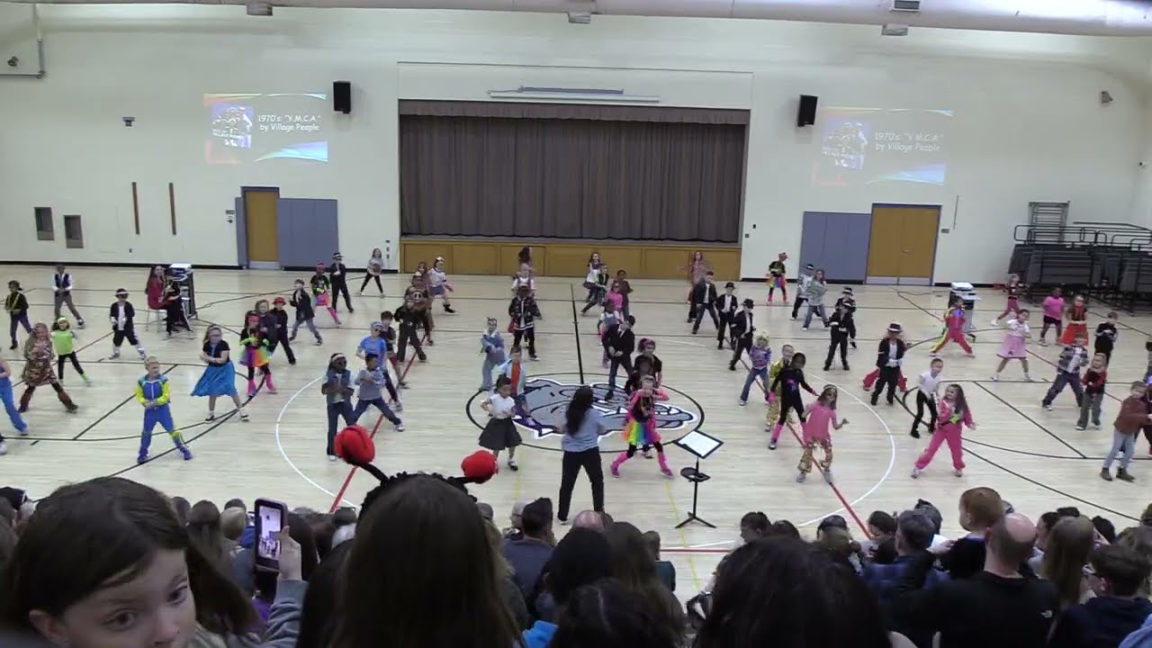 Decades Dance, 2nd Grade Music Program, March 2026