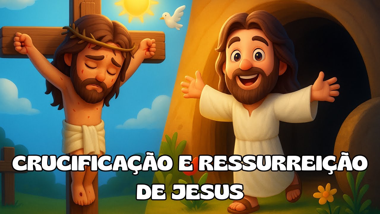 A Crucificação e Ressurreição de Jesus | Música Cristã Infantil