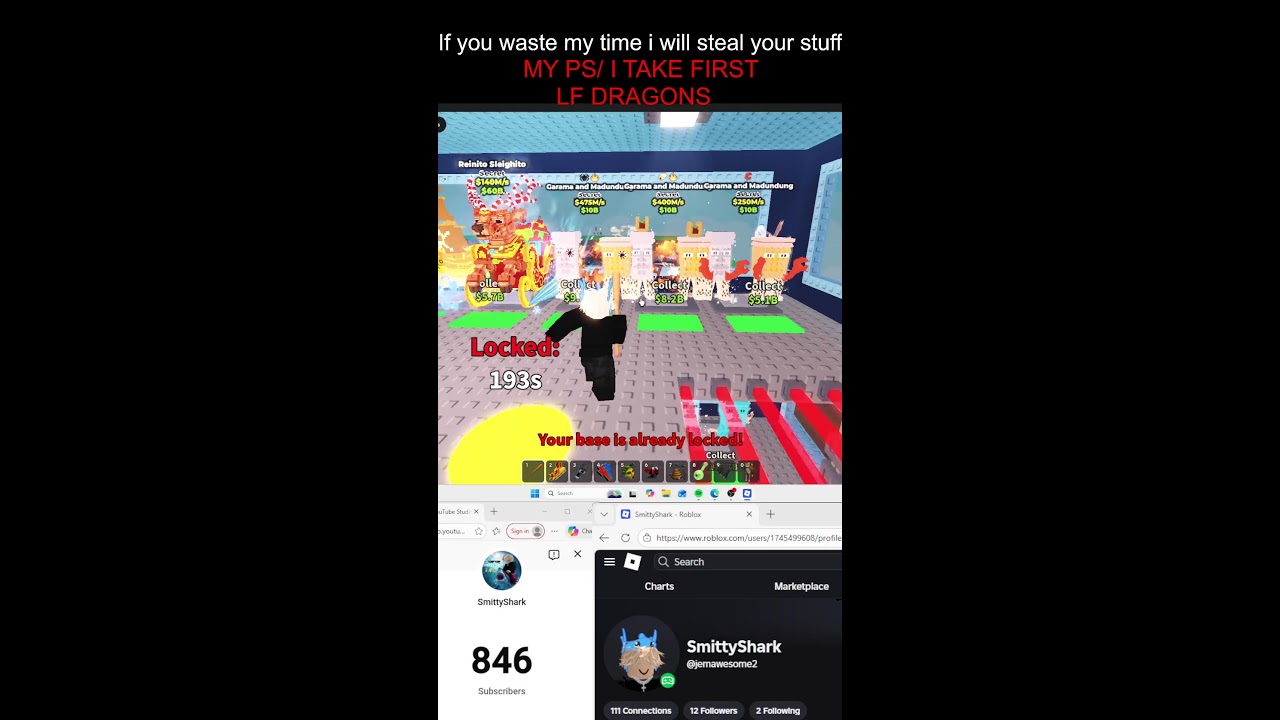 Trading with viewers and getting dimond base any help is greatly appreciated