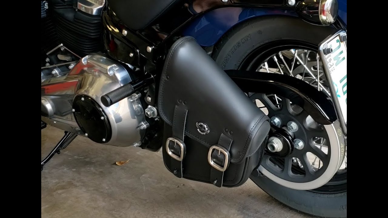Softail Slim - Viking Bags Medium Swingarm Bag