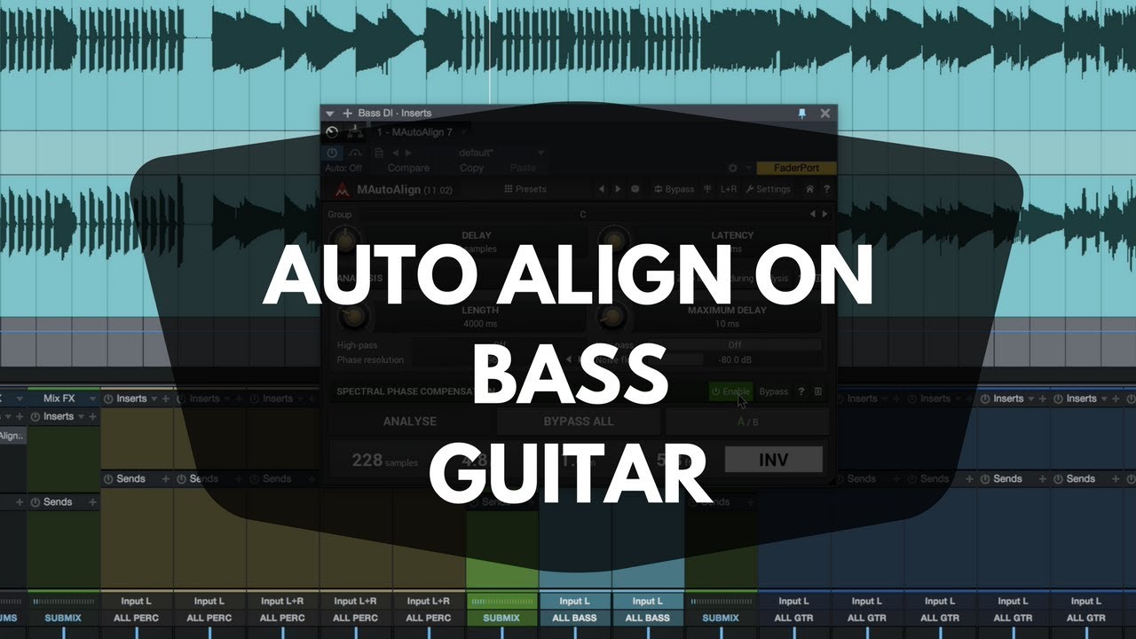 Fixing Phase Issues on Bass with MAutoAlign