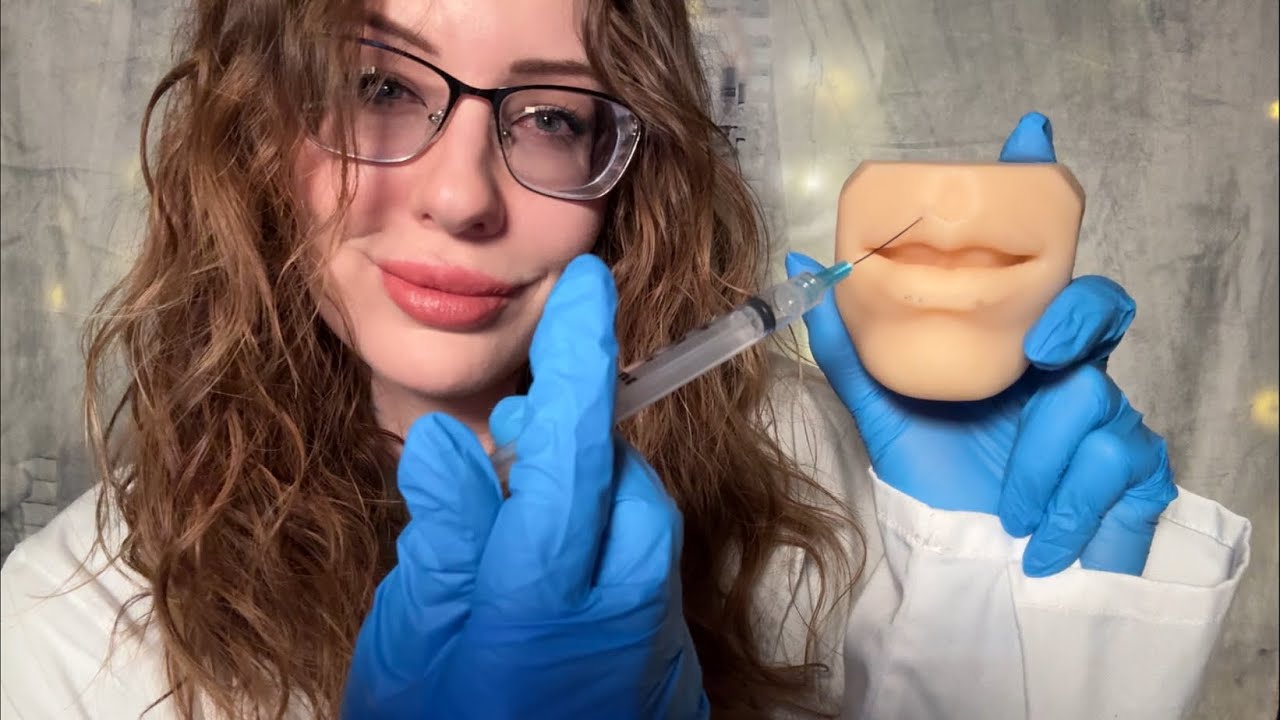 ASMR Lip Filler Procedure RP