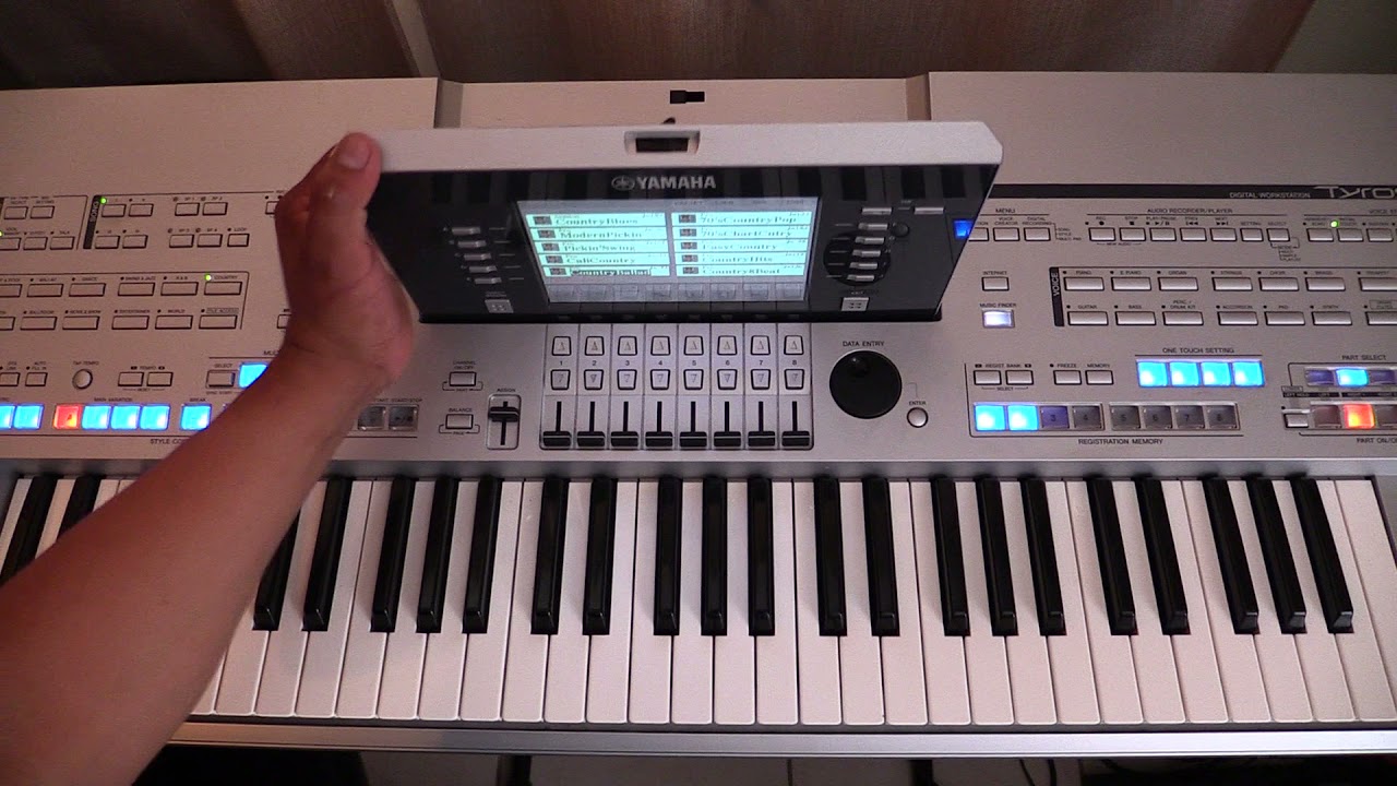 YAMAHA TYROS 4 comparacion  Video 2