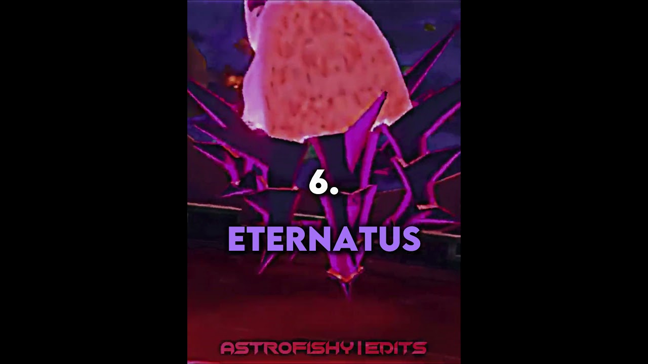 Top 10 Most Powerful Legendary Pok&eacute;mon #shorts #pokemon