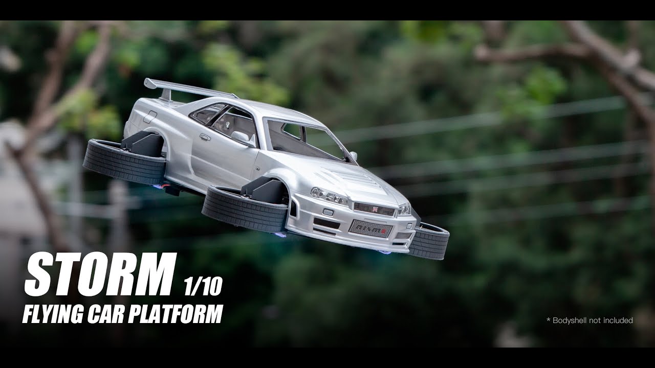Storm 1/10 Flying Car Platform - HeliPal.com