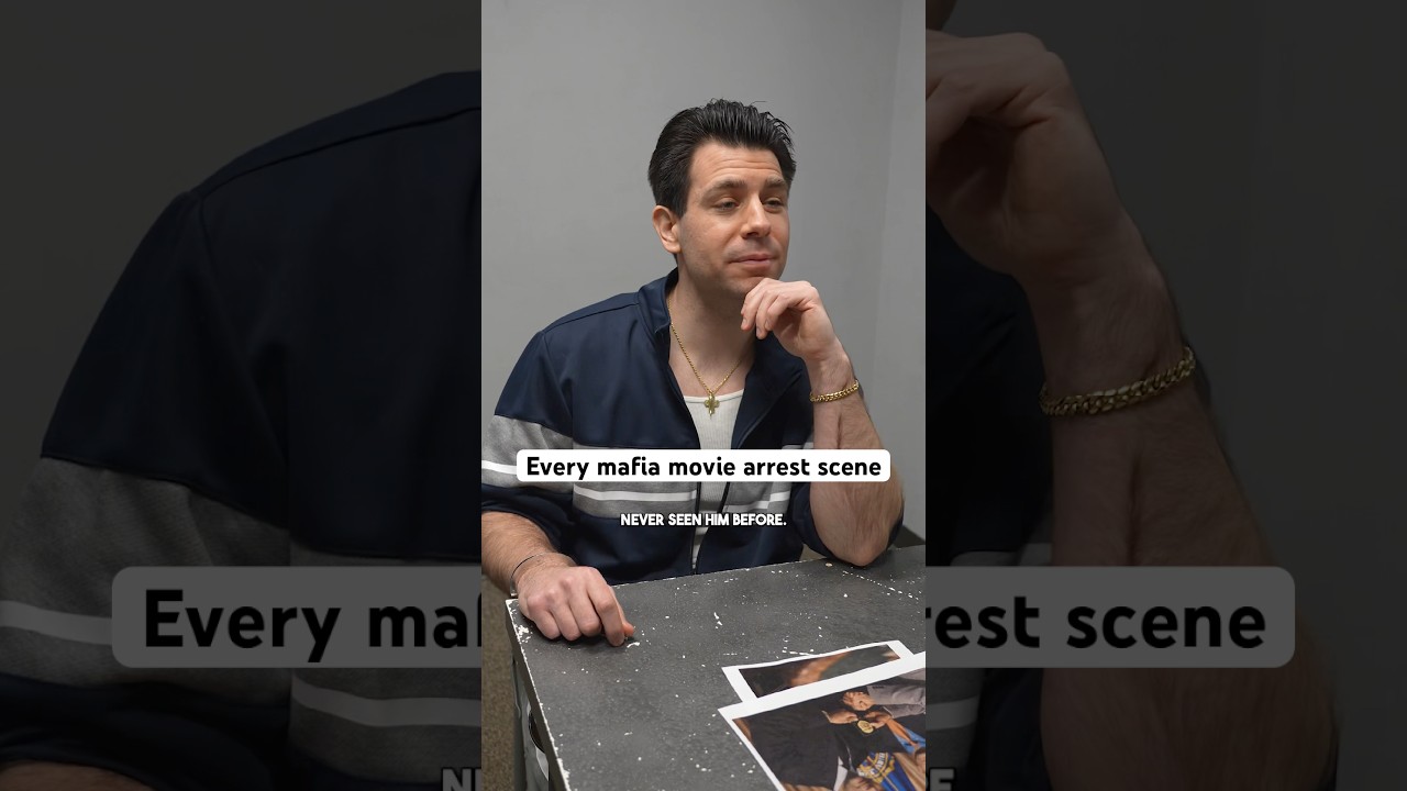 Every mafia movie arrest scene #shorts #italian #mafia