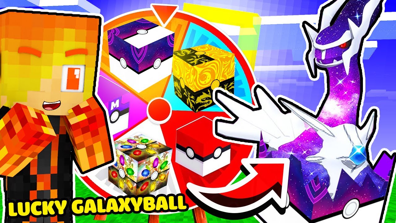 JACKVN UPGRADES LUCKY BLOCK POKEMON TO LUCKY BLOCK POKEMON GALAXY IN MINECRAFT
